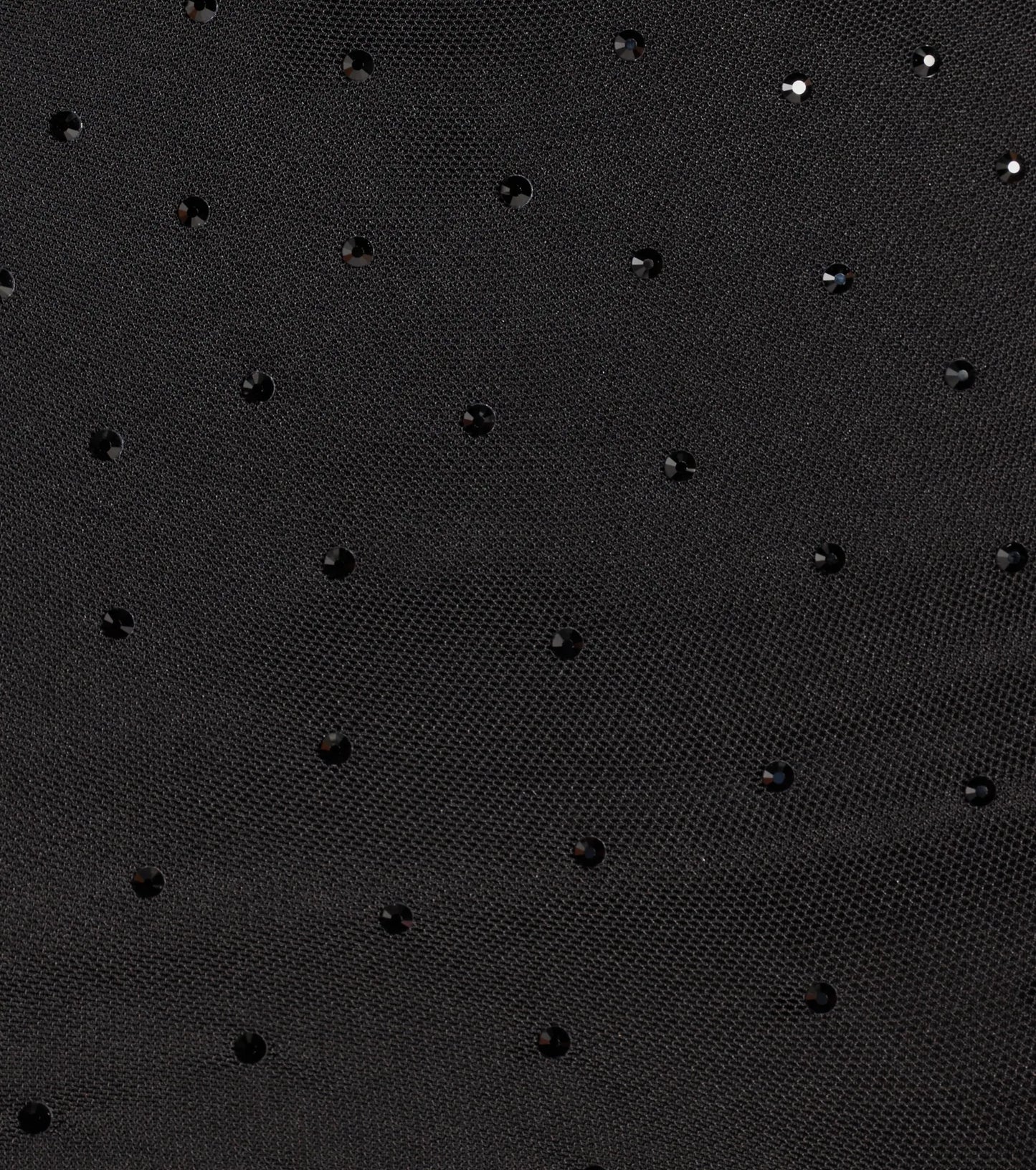 Trendy-Glam Rhinestone Mesh Drop Waist Mini Dress