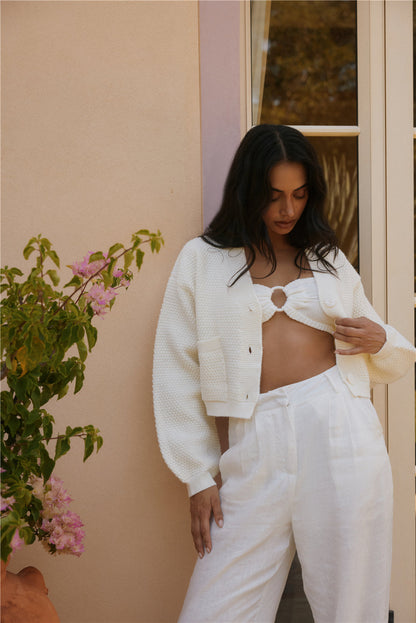 Bayview Cardigan Cream