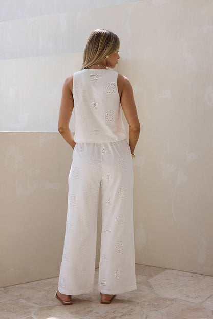 Breathe For You Top White