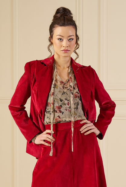 1970s Classic Corduroy Jacket - Wine