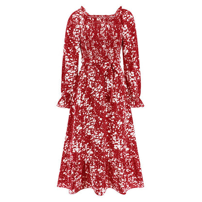 Slim Long Sleeve Tube Top Dress