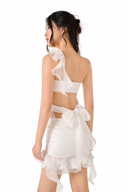 Flora Skirt - White