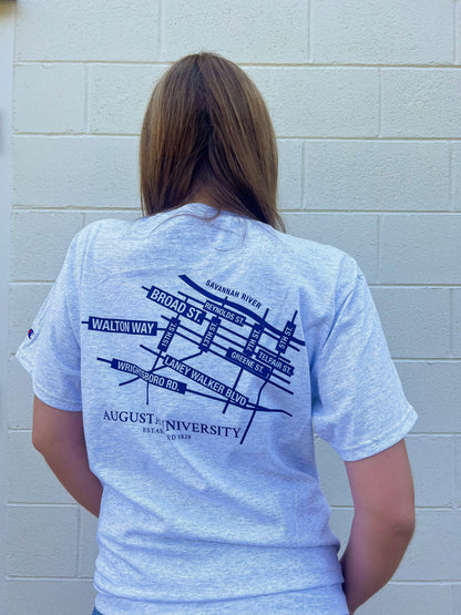 Augusta University Road Sign Tee Shirt