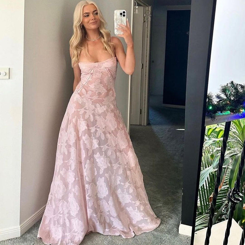 Tube Top off Neck Elegant Evening Dress Dress