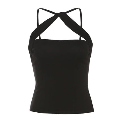 Solid Color Slim Street Tank Top
