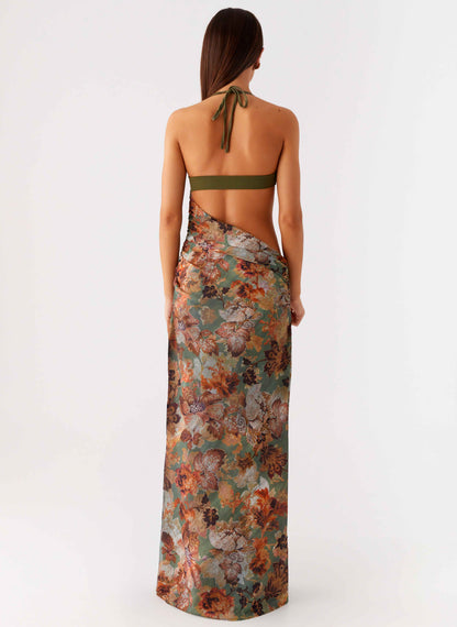 Overgrown Maxi Dress - Vintage Blossom