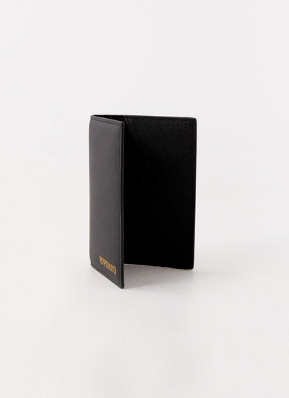 Passport Holder & Luggage Tag Set - Black