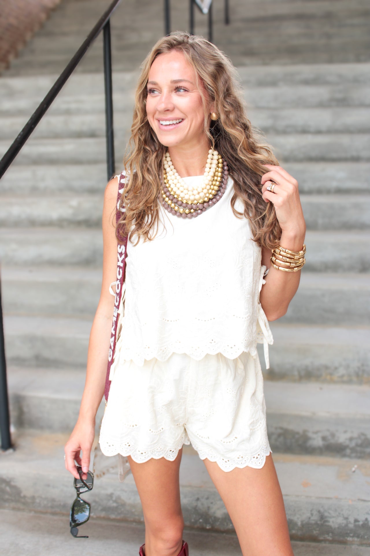 Cambria Embroidered Set