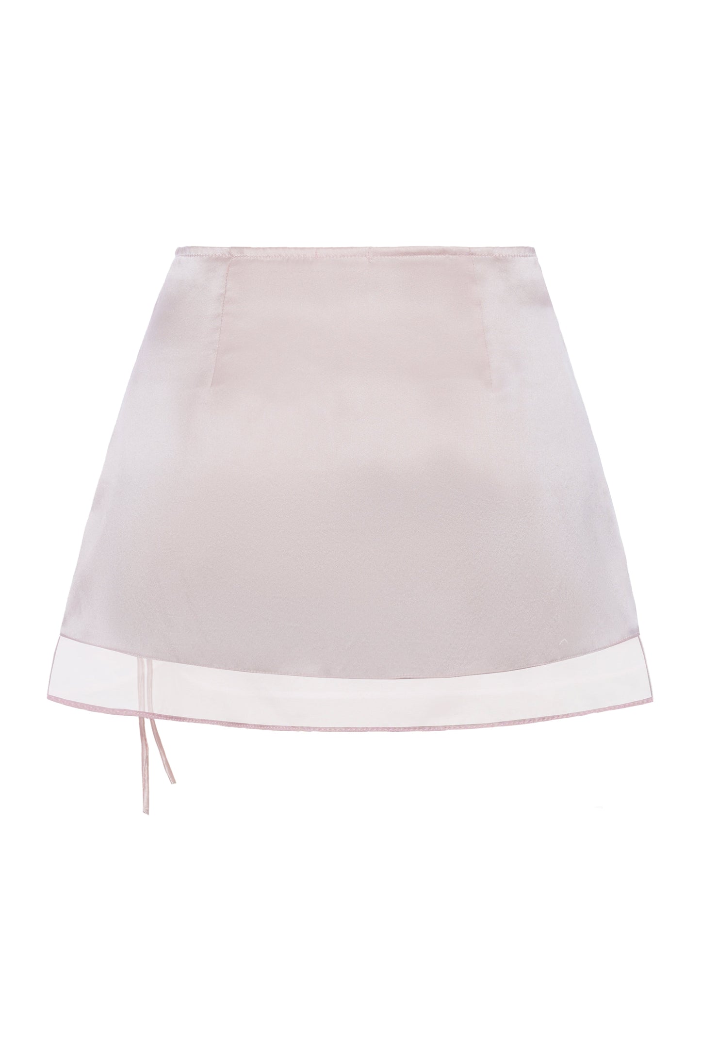 Aria Silk Skirt - Pink