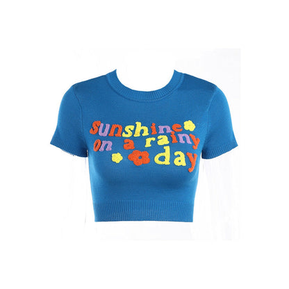Sunshine Knitted Top