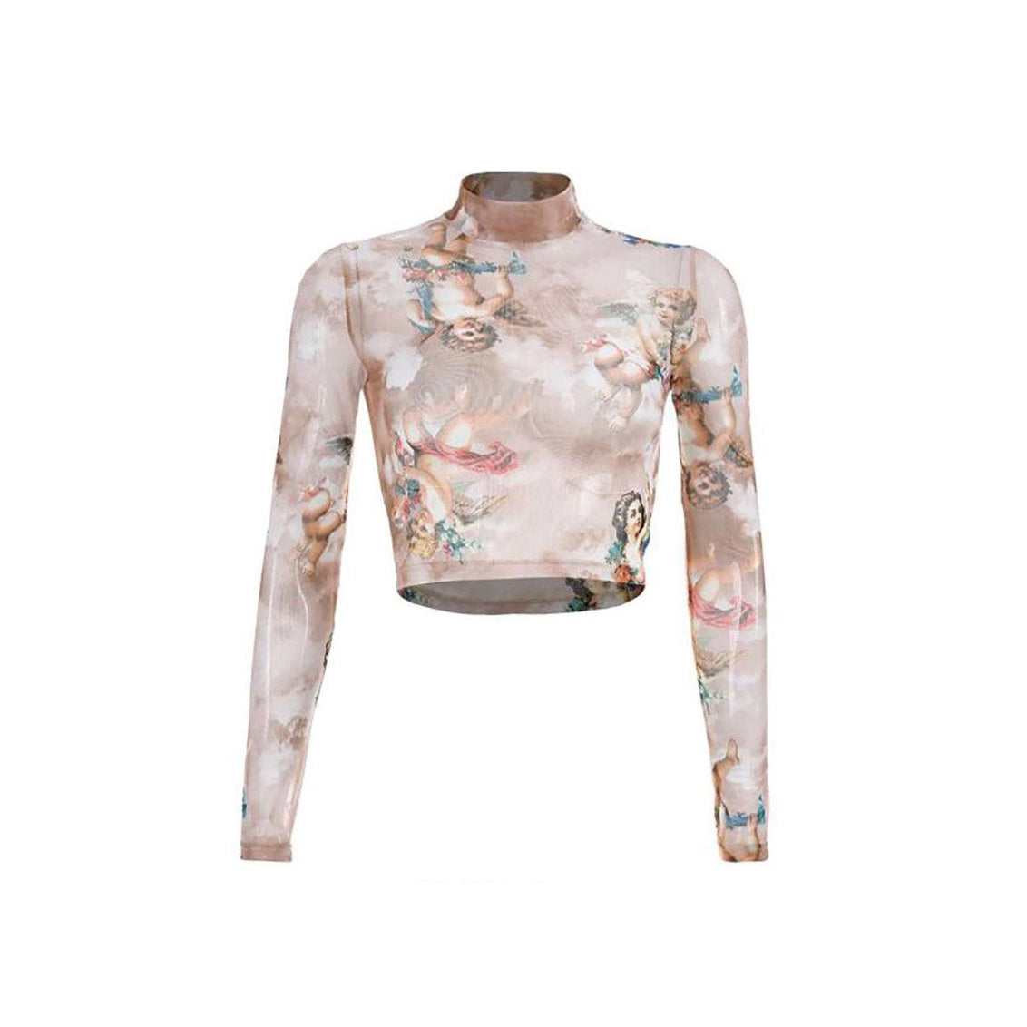 Taupe Angel Top
