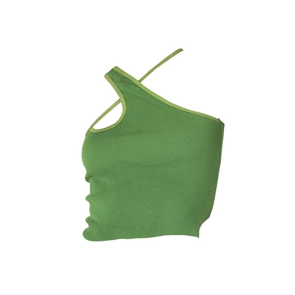 Tropical Climate Ribbed Top