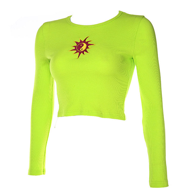 Ying Yang Long Sleeve Top