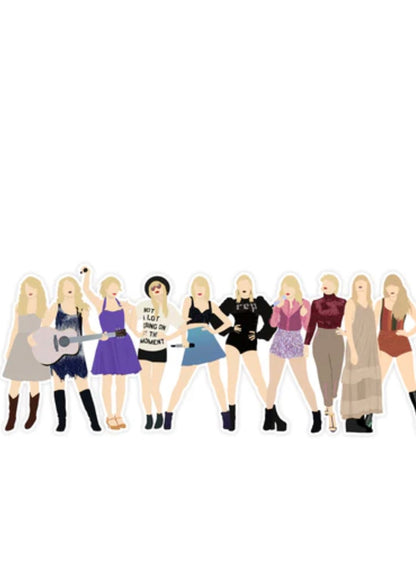 Celebrity Cutout Stickers